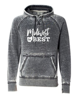 OHIO MIDWEST IS BEST SOFTSTYLE VINTAGE HOODIE