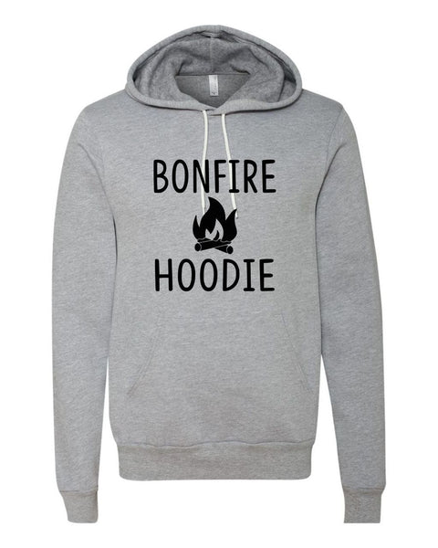 BONFIRE HOODIE ON BELLA CANVAS SOFTSTYLE HOODIE