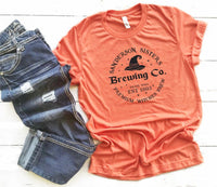 SANDERSON SISTERS BREWING CO, EST. 1693 CREW NECK SHORT SLEEVE GRAPHIC TEE