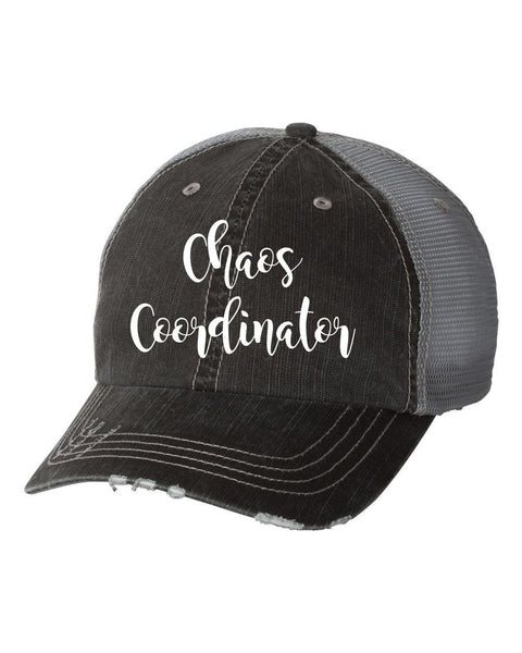 Chaos Coordinator Embroidered Trucker Hat