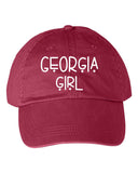 Georgia Girl Embroidered Baseball Hat