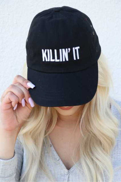 Killin' It Embroidered Twill Baseball Cap