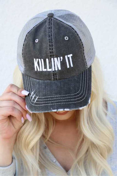 Killin' It Embroidered Trucker Hat