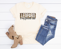 Leopard is my Favorite Color Graphic Tee