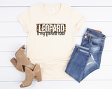 Leopard is my Favorite Color Graphic Tee
