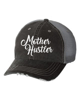 MOTHER HUSTLER EMBROIDERED TRUCKER HAT
