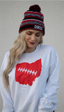 STATE OF OHIO FOOTBALL GAME DAY CREWNECK SWEATSHIRT