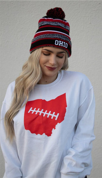 STATE OF OHIO FOOTBALL GAME DAY CREWNECK SWEATSHIRT